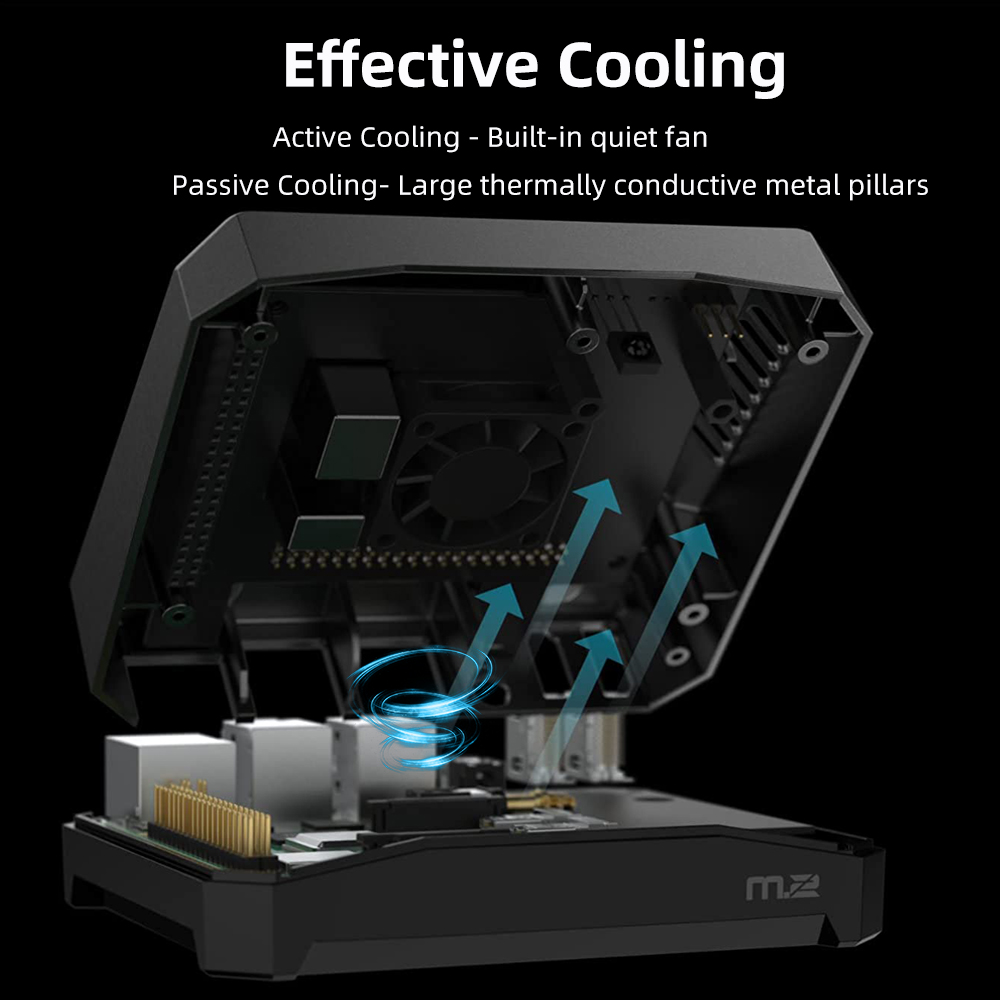 Obudowa Argon One V2 dla Raspb – Argon One V3 M.2 Nvme Case recenzja i cena