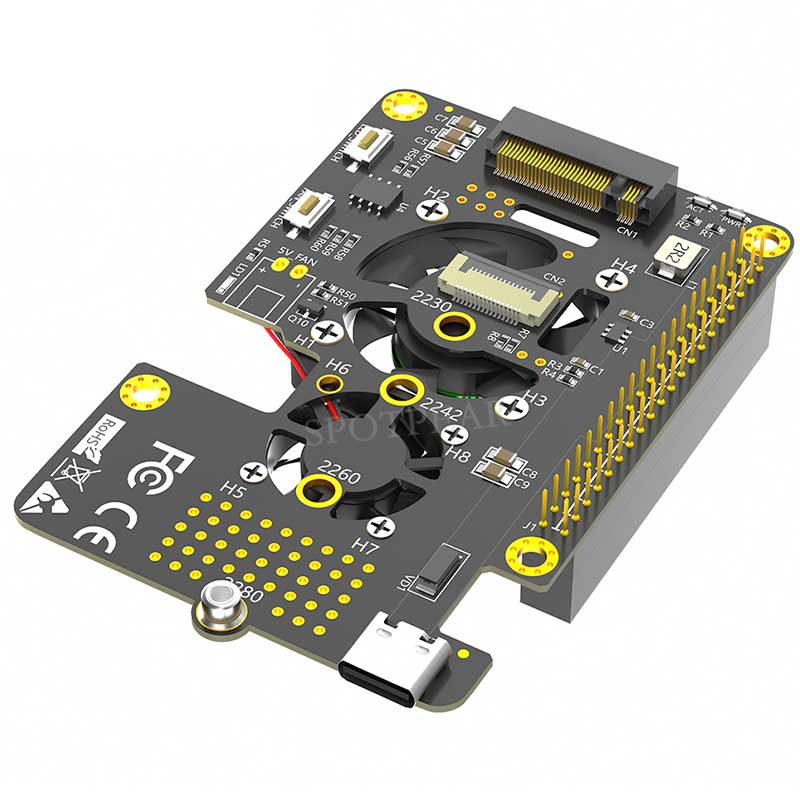 Raspberry Pi 5 PCIe do M.2 NVM – Argon One V3 M.2 Nvme Case recenzja i cena